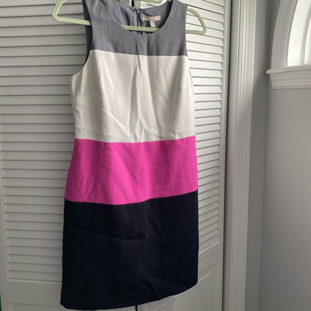 Color block Banana Republic dress, size 4.